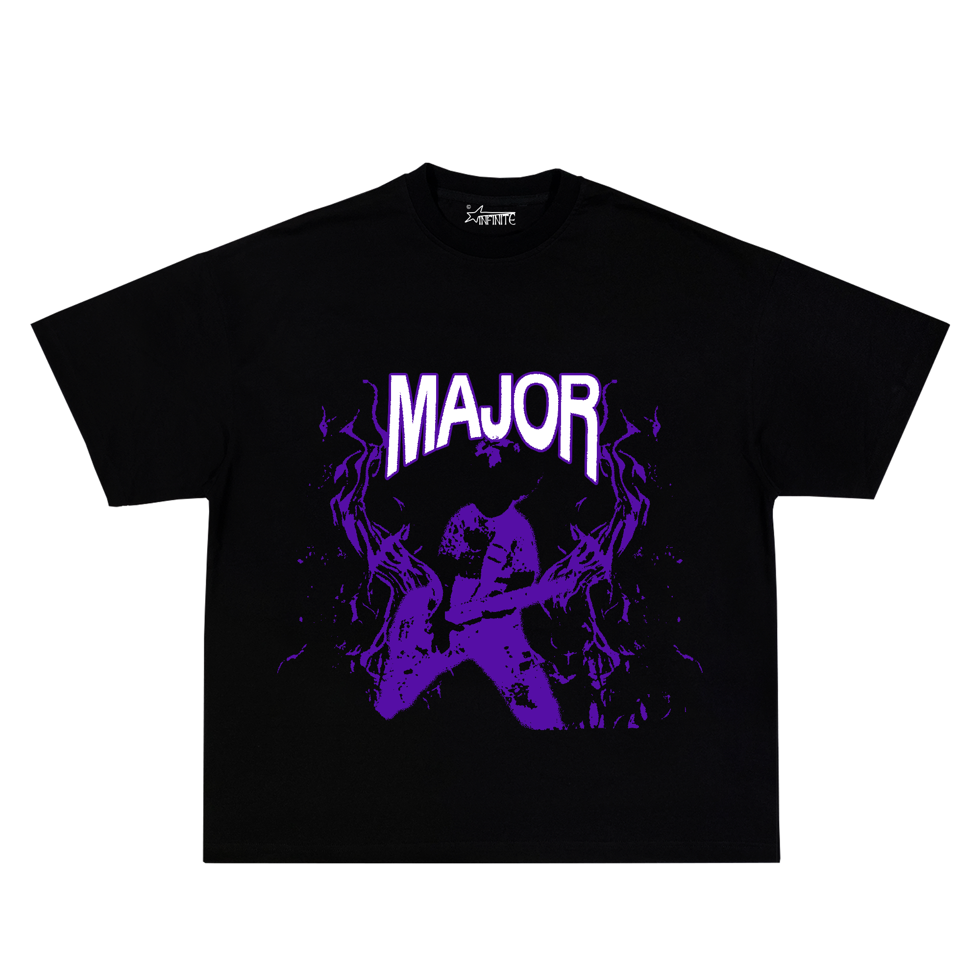 MAJOR IN FLAMES X INFINITE TEE