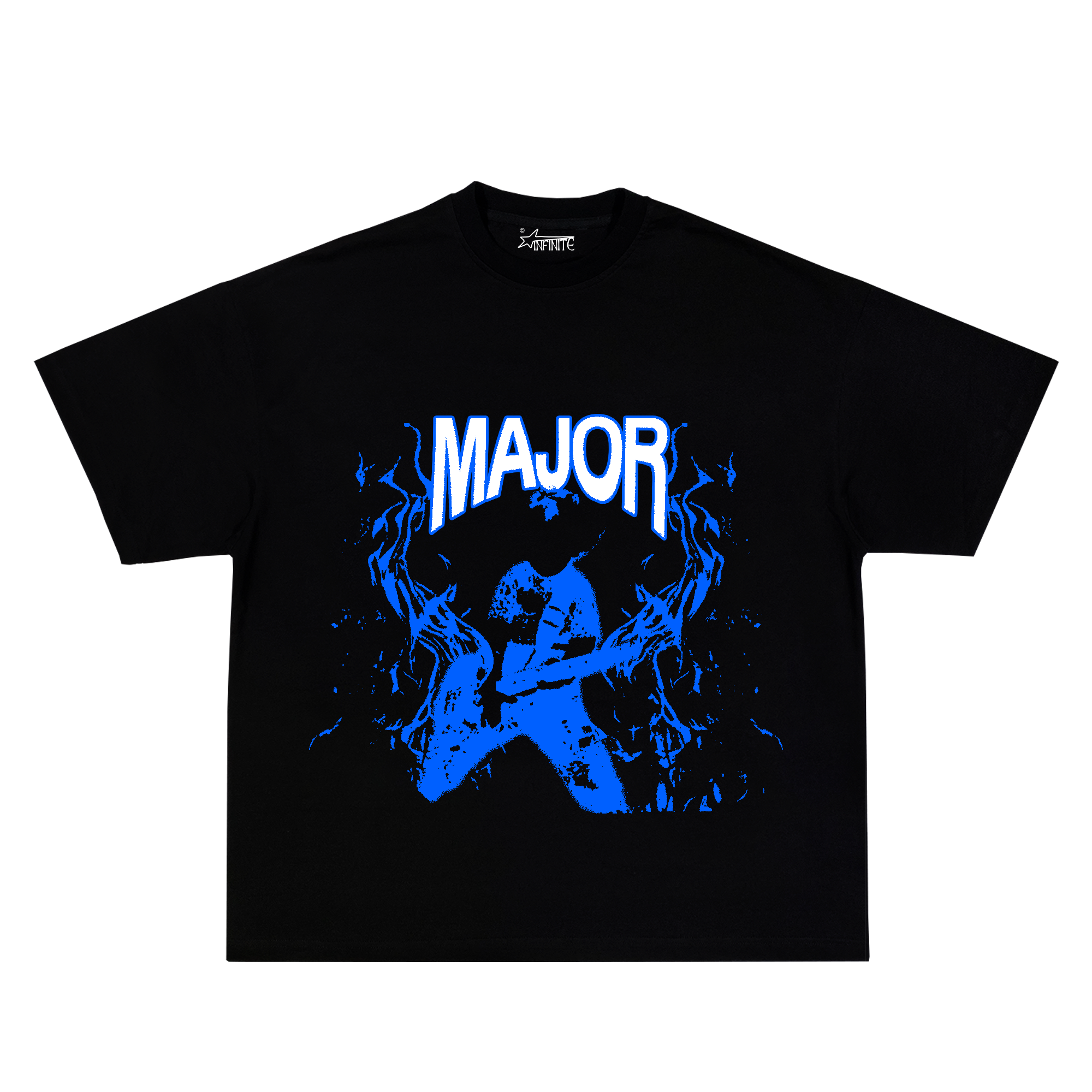 MAJOR IN FLAMES X INFINITE TEE